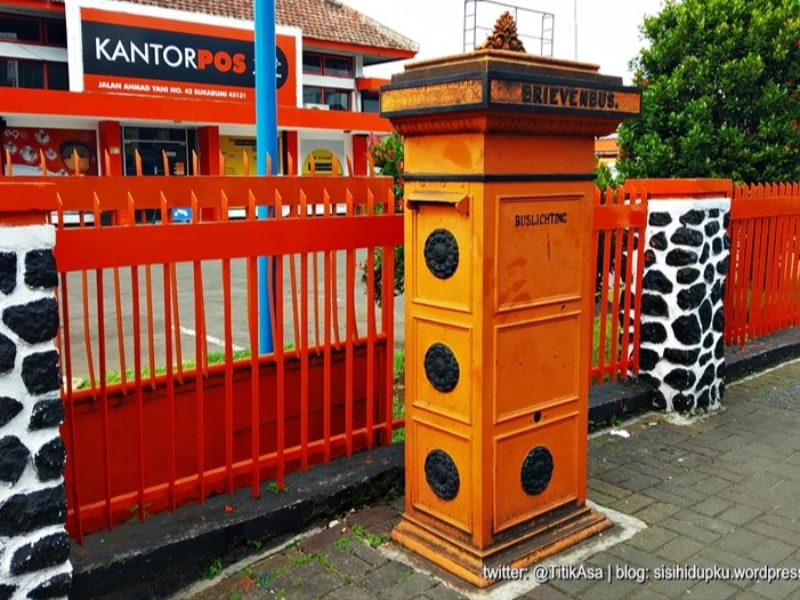 GBus Surat Brievenbus Kantor Pos Salatiga