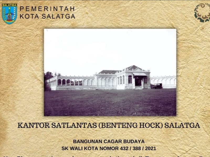 Situs Kantor Satuan Polisi Lalu Lintas / Satlantas (Benteng Hock) Salatiga